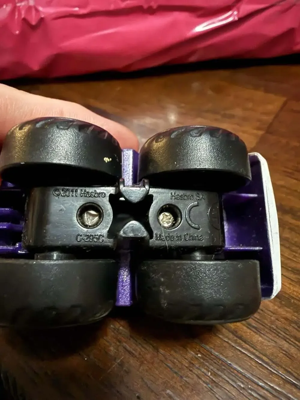 Hasbro Tonka Chuck & Friends Flex Purple Muscle Truck